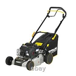 Titan Petrol Lawnmower TTLMP300SP40 Self Propelled 125cc 41cm Blade Cut GRADE A