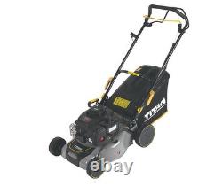 Titan Petrol Lawnmower TTLMP300SP40 Self Propelled 125cc 41cm Blade Cut New