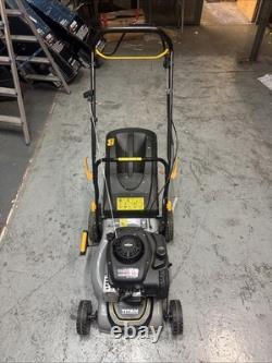 Titan TTLMP300SP40 41cm 125cc Self-Propelled Rotary Petrol Lawn Mower