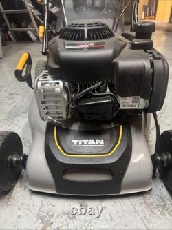 Titan TTLMP300SP40 41cm 125cc Self-Propelled Rotary Petrol Lawn Mower