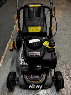 Titan TTLMP300SP40 41cm 125cc Self-Propelled Rotary Petrol Lawn Mower