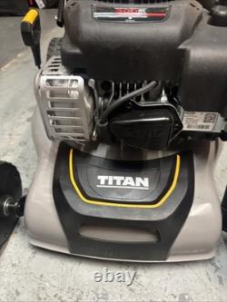 Titan TTLMP300SP40 41cm 125cc Self-Propelled Rotary Petrol Lawn Mower
