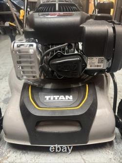Titan TTLMP300SP40 41cm 125cc Self-Propelled Rotary Petrol Lawn Mower