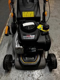 Titan TTLMP300SP40 41cm 125cc Self-Propelled Rotary Petrol Lawn Mower