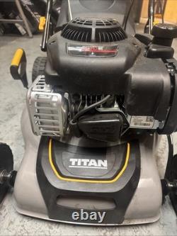 Titan TTLMP300SP40 41cm 125cc Self-Propelled Rotary Petrol Lawn Mower
