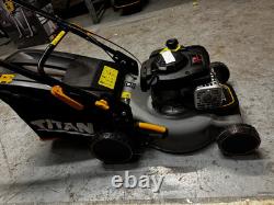 Titan TTLMP300SP40 41cm 125cc Self-Propelled Rotary Petrol Lawn Mower