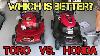 Toro Personal Pace 22 Vs Honda Hrn216vka A 400 Lawn Mower Comparison