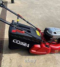 Used Cobra RM46C 18? Petrol Roller Lawnmower Cobra Engine Push Mower Not SP