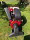 Used garden vacuum leaf grass collector self propelled