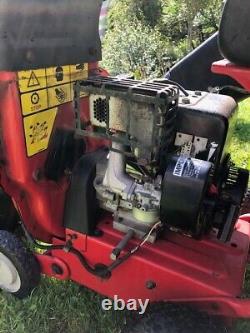 Used garden vacuum leaf grass collector self propelled