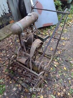 Vintage 1921 Atco Lawn Mower Rare Oval Frame, one of 1000 Made