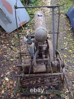 Vintage 1921 Atco Lawn Mower Rare Oval Frame, one of 1000 Made