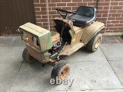 Vintage 1980's ATCO 8/32E Ride-on Mower Tractor Possible Mower Racing Project