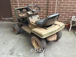 Vintage 1980's ATCO 8/32E Ride-on Mower Tractor Possible Mower Racing Project