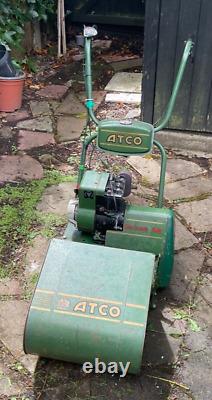 Vintage Atco Orchard Lawn Mower De luxe B14 Petrol Cylinder Self Propelled