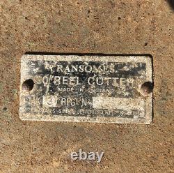 Vintage Ransomes 30 Reel Cutter, Petrol Push Lawn Mower Lot 40