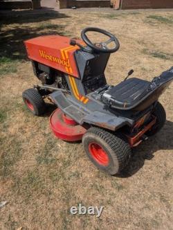 Vintage Westwood Ride On Mower. With Grass Collector And Grass Rake