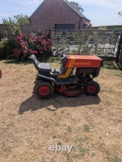 Vintage Westwood Ride On Mower. With Grass Collector And Grass Rake