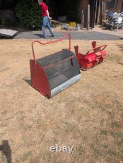 Vintage Westwood Ride On Mower. With Grass Collector And Grass Rake
