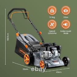 VonHaus Petrol Lawnmower 132cc Self Propelled Lawn Mower for All Types of