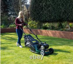 Webb 140cc Briggs & Stratton Engine 43cm Self-Propelled Petrol Rear-Roller Lawn