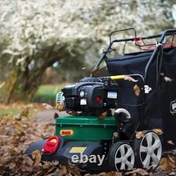 Webb 196cc Petrol Self-Propelled Walk Behind Garden Vacuum