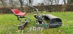 Webb 24 inch ride on petrol lawnmower