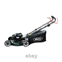 Webb 48cm Briggs & Stratton Self Propelled Petrol Lawnmower 150cc