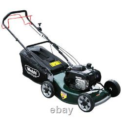 Webb 48cm Briggs & Stratton Self Propelled Petrol Lawnmower 150cc