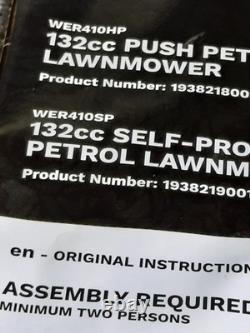 Webb Classic R410SP 41 cm Self Propelled Petrol Lawn Mower