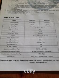 Webb Classic R410SP 41 cm Self Propelled Petrol Lawn Mower