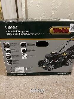 Webb Classic R410SP 41 cm Self Propelled Petrol Lawn Mower BRAND NEW IN BOX