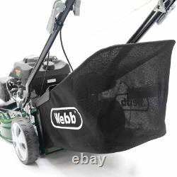 Webb Classic WER510ES Self Propelled Petrol Rotary Lawnmower 510mm