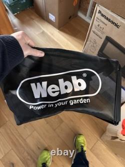 Webb Dynamic 39cm Petrol Lawnmower with Bag OP545 (6-051) New IN Box