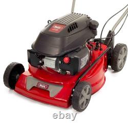 Webb Dynamic 42cm Self-Propelled Petrol Lawnmower Powerful 144cc Mulch Collect