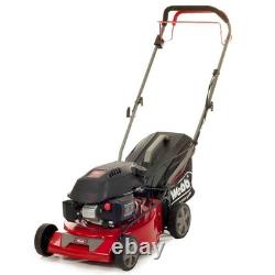 Webb Dynamic 42cm Self-Propelled Petrol Lawnmower Powerful 144cc Mulch Collect