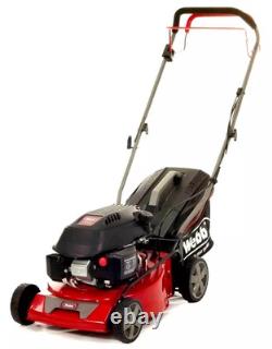 Webb Dynamic 42cm Self-Propelled Petrol Lawnmower Powerful 144cc Multi Function