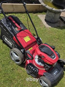 Webb Dynamic 46cm Self Propelled Petrol Lawnmower with Metal Deck WEDR46S