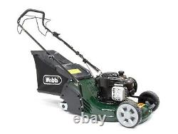 Webb Petrol Rear Roller Self Propelled 43cm (17?) Lawn Mower