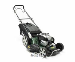 Webb R21HW Supreme 53cm (21) 4-in-1 Hi-Wheel Self-Propelled Petrol Lawn Mower