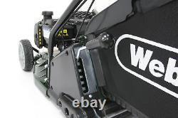 Webb'Supreme' 43cm (17) Petrol Self Propelled Rear Roller Rotary Mower