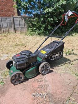 Webb Supreme 46cm (18?) Self Propelled Petrol Rotary Lawnmower WER18HW4 (Used)