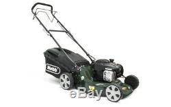 Webb Supreme R18SP Petrol Self Propelled 3 in 1 Rotary Lawn Mower