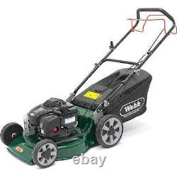 Webb Supreme WER18HW4 Self Propelled Petrol Rotary Lawnmower 460mm EX DEMO