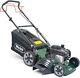 Webb WER18HW4 18/46cm Self Propelled Rotary Petrol Lawnmower, 140cc Engine, 8 C