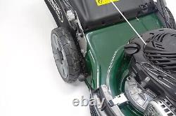 Webb WER18HW4 18/46cm Self Propelled Rotary Petrol Lawnmower, 140cc Engine, 8 C