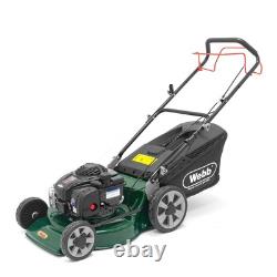 Webb WER18HW4 Supreme 46cm Self Propelled Petrol Lawnmower (RRP £400+)BRAND NEW