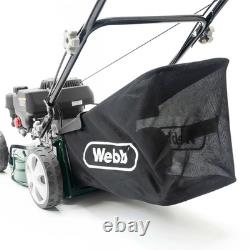 Webb WER410SP 41cm Self Propelled Petrol Rotary Lawnmower