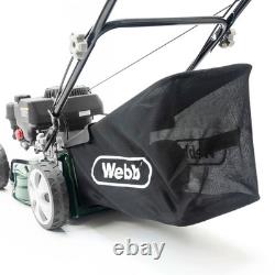 Webb WER410SP 41cm Self Propelled Petrol Rotary Lawnmower