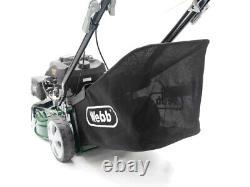 Webb WER460ES 173cc 460mm Electric Start Self Propelled Petrol Lawn Mower Garden